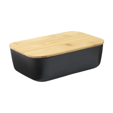 Logo trade advertising products image of: Midori Bamboo Lunchbox