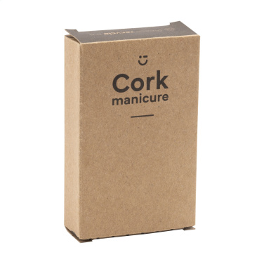Logo trade promotional merchandise photo of: Cork Manicure Set
