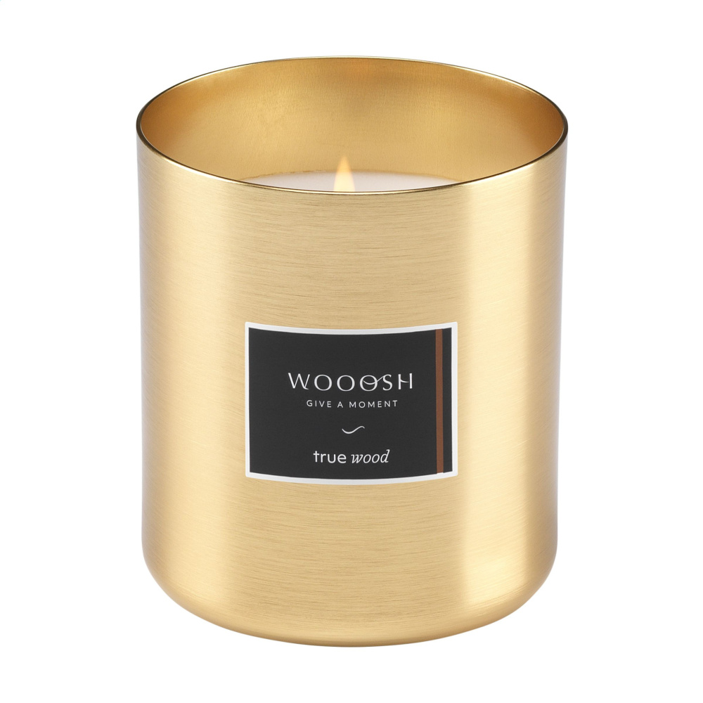 Logotrade corporate gift image of: Wooosh Scented Candle True Wood