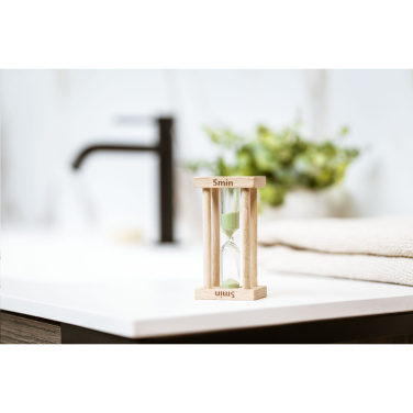 Logo trade corporate gift photo of: EcoShower hourglass