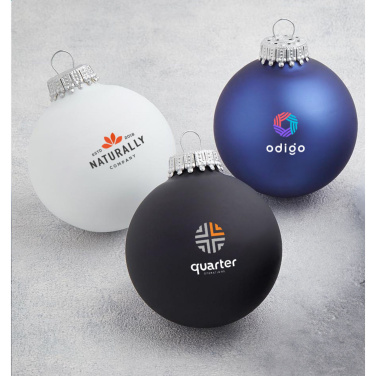 Logotrade promotional giveaways photo of: Christmas Bauble Ø 6 cm - set of 4 - Made in Europe