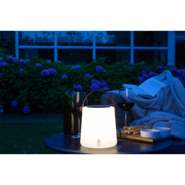 Logo trade promotional giveaways picture of: Wooosh Ziva Solar Lamp
