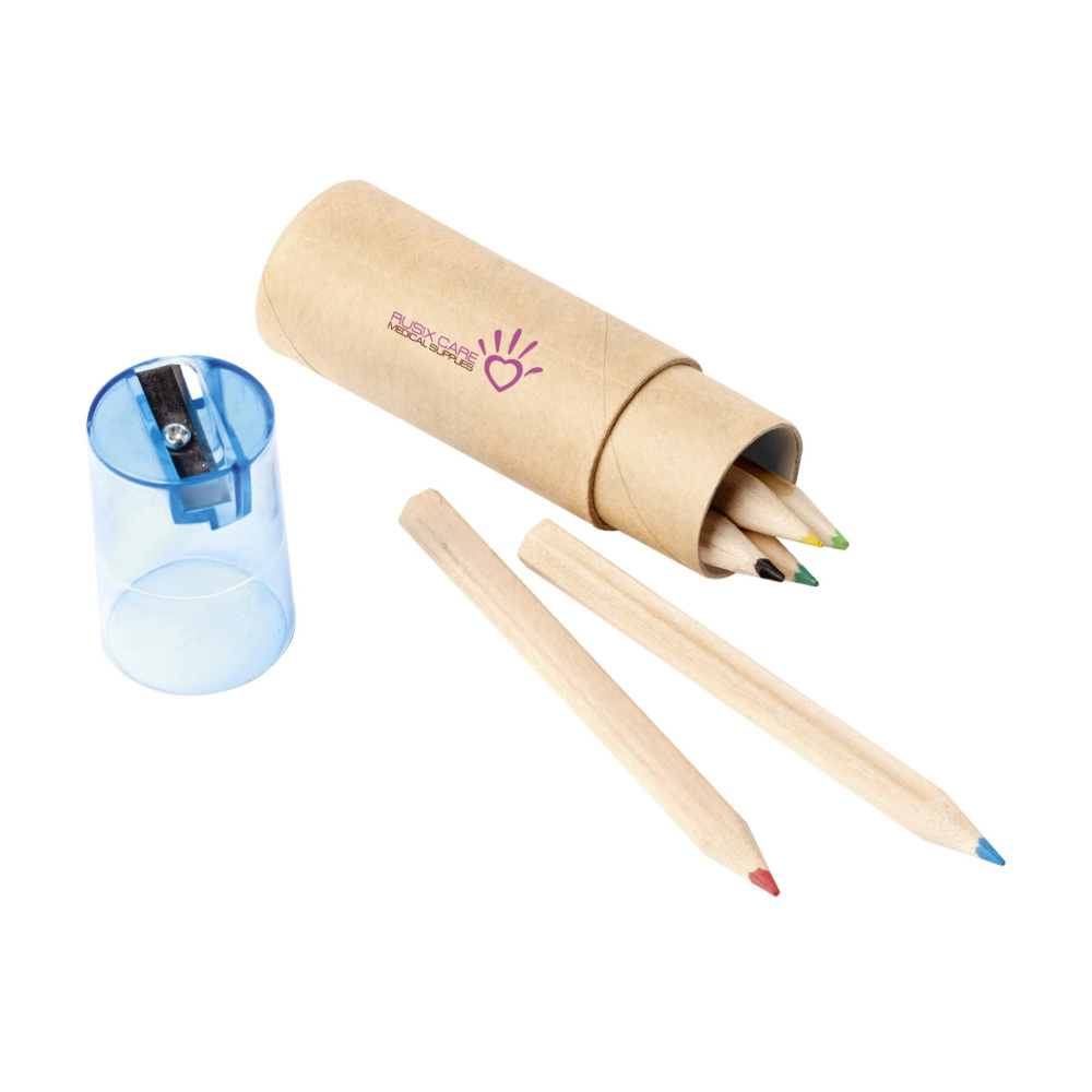 Logo trade promotional product photo of: ColourTube pencils