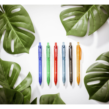 Logo trade promotional giveaways image of: BottlePen RPET