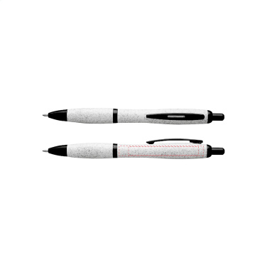 Logotrade promotional items photo of: Athos Wheat-Cycled Pen wheat straw pen
