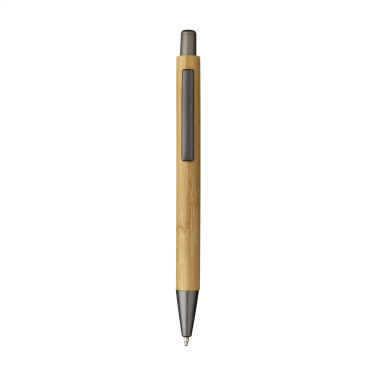 Logo trade promotional items image of: Sento Bamboo pen