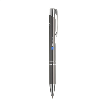 Logo trade promotional merchandise picture of: Ebony Recycled Alu pens