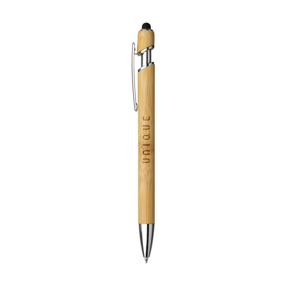 Logotrade promotional gifts photo of: Luca Touch Bamboo stylus pen
