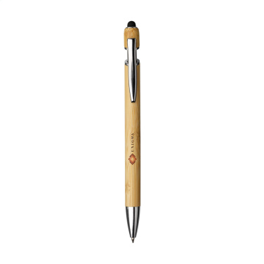 Logotrade promotional product image of: Luca Touch Bamboo stylus pen