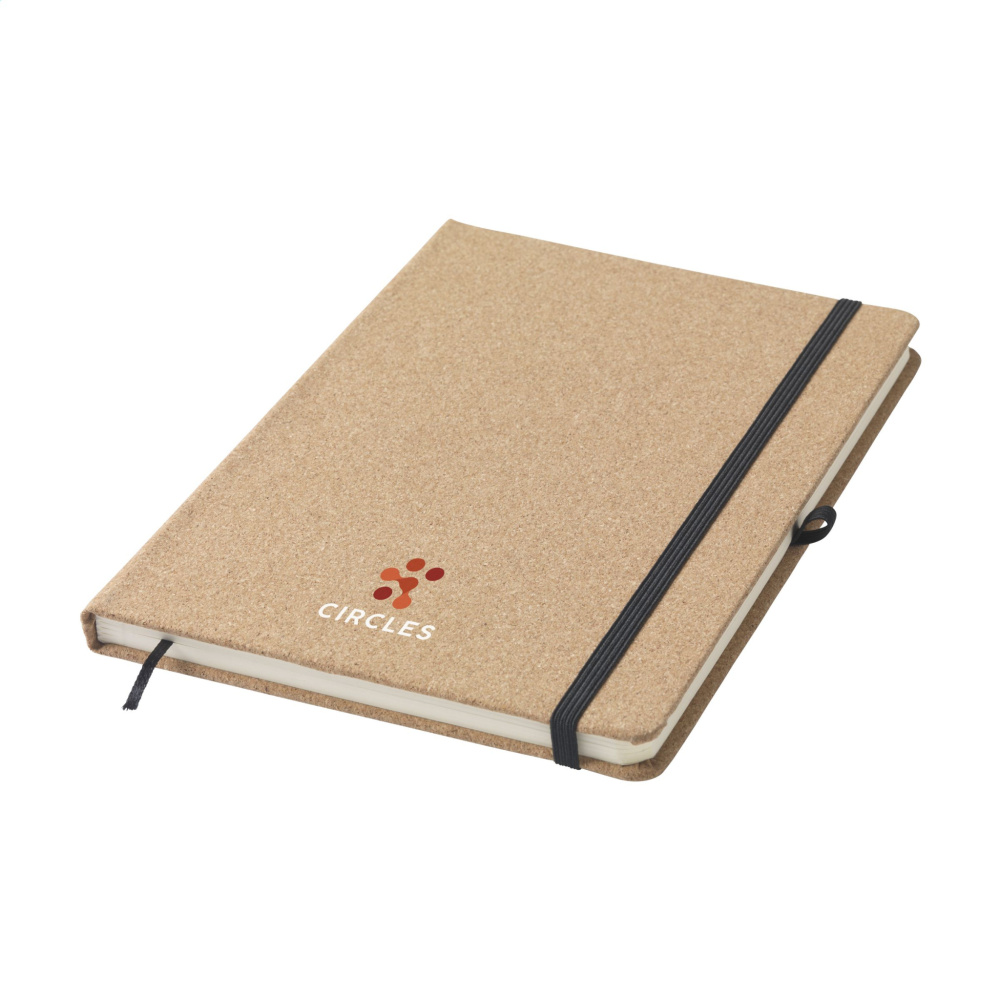 Logo trade promotional items image of: CorkNote A5 Paper notebook