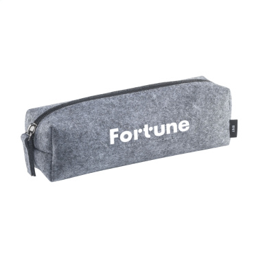 Logotrade promotional item image of: Pencil Case GRS RPET Felt