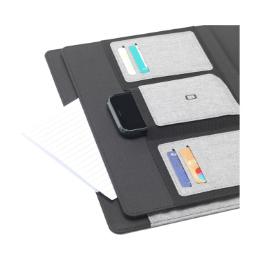 Logotrade promotional item image of: Quest Portfolio RCS RPET A4  document folder