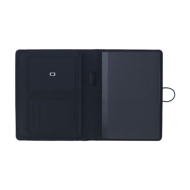 Logo trade corporate gift photo of: Quest Portfolio RPET A5 document folder