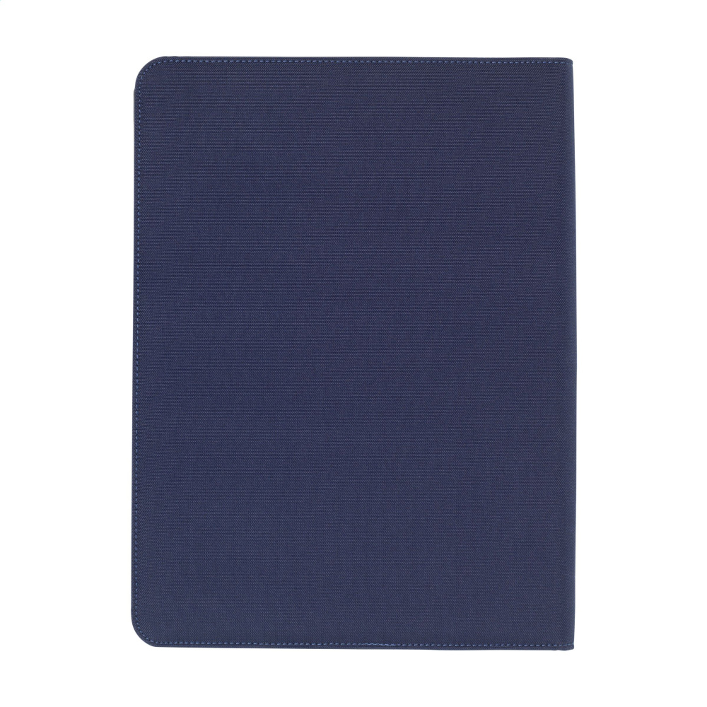 Logo trade promotional gifts image of: Quincy Portfolio RPET A4 document folder