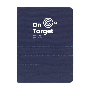 Logo trade advertising products picture of: Quincy Portfolio RPET A4 document folder