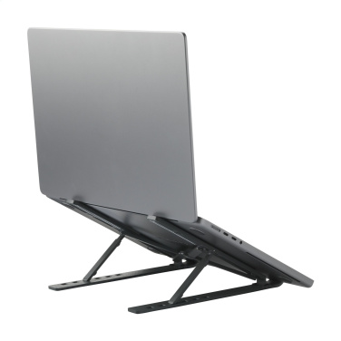 Logo trade promotional gift photo of: Standby GRS Recycled Alu Laptop Stand