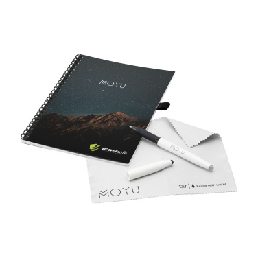 Logo trade corporate gift photo of: MOYU Erasable Stone Paper Notebook Custom SoftCover