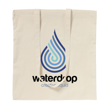 Logo trade promotional gifts picture of: ShoppyBag (135g/m²) long handles cotton bag