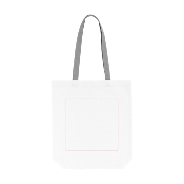 Logo trade promotional gifts image of: Canvas Shoppy Colour (220 g/m²) bag