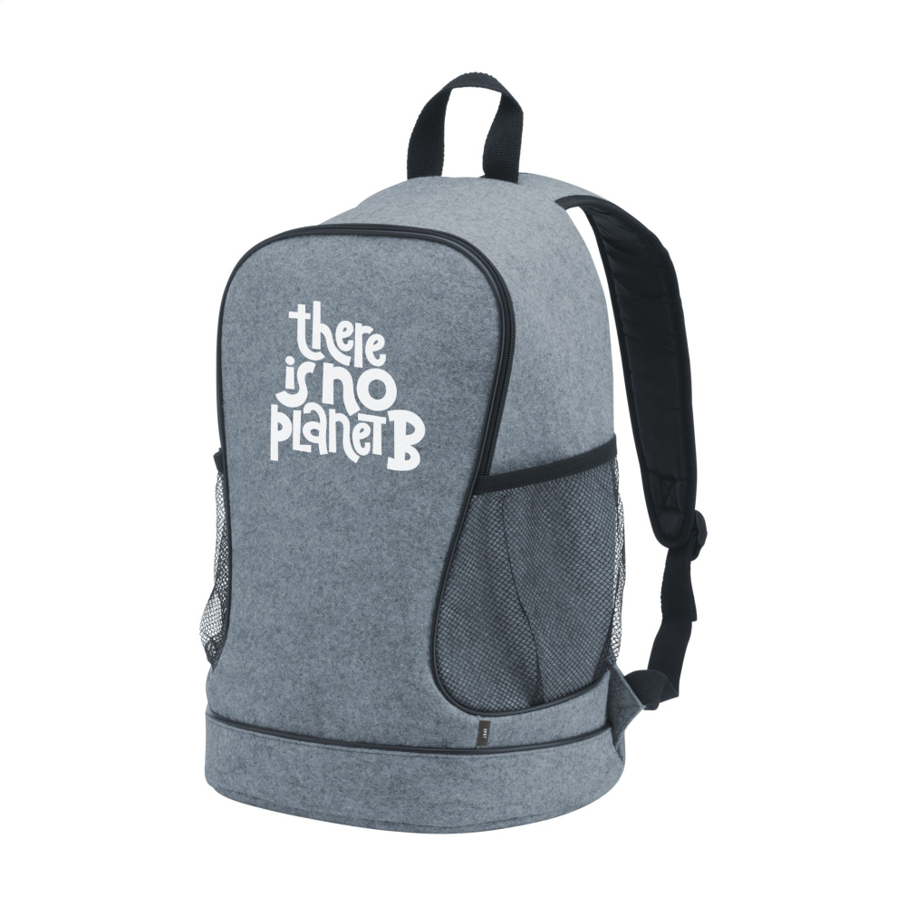 Logo trade corporate gifts picture of: PromoPack Felt Gym Bag backpack
