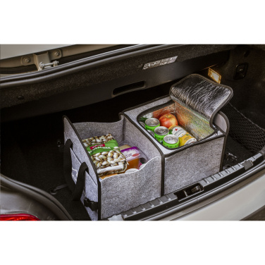 Logotrade promotional gift picture of: Trunk GRS RPET Felt Organiser Cooler bag