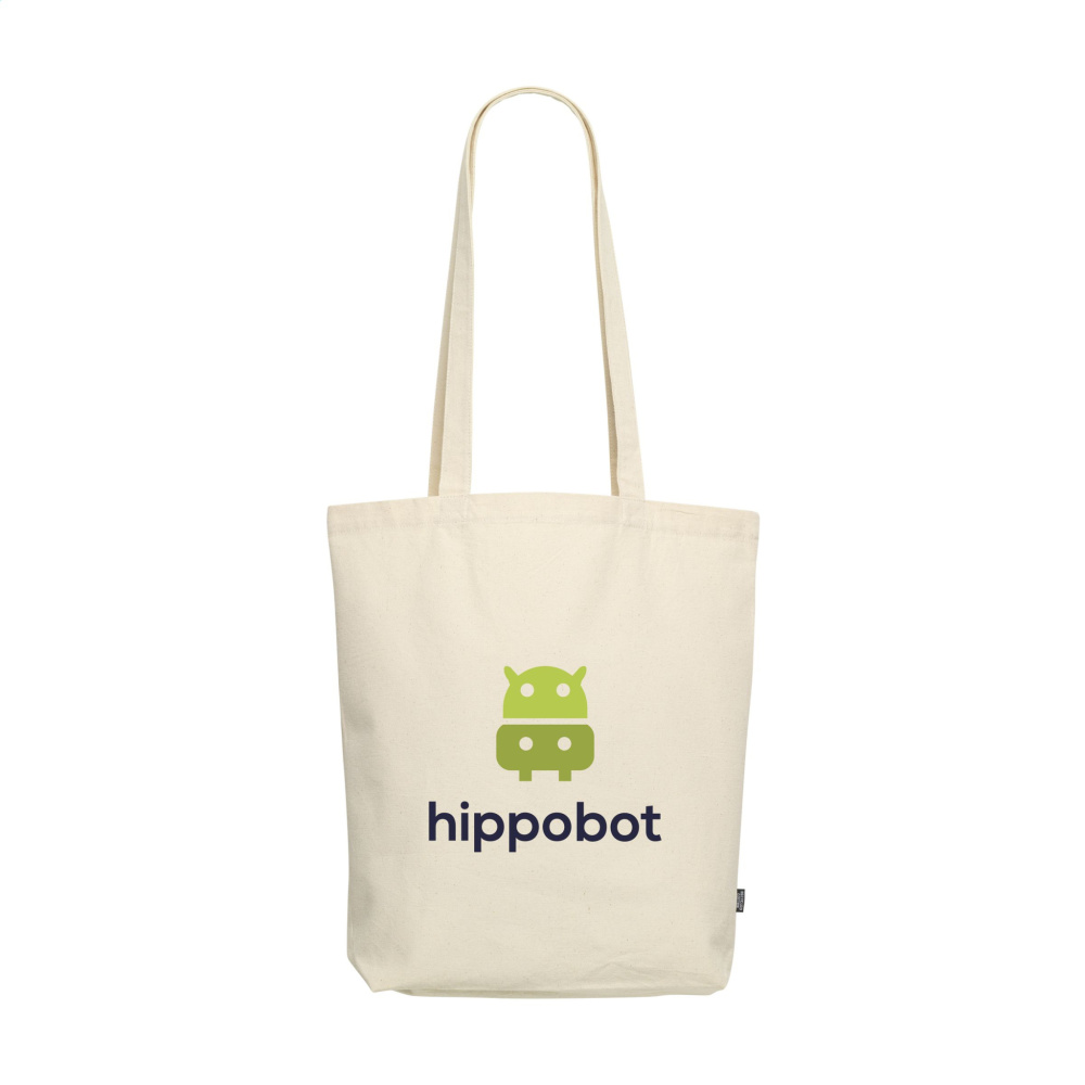 Logo trade advertising products image of: GRS Recycled Canvas Bag Natural (260 g/m²)
