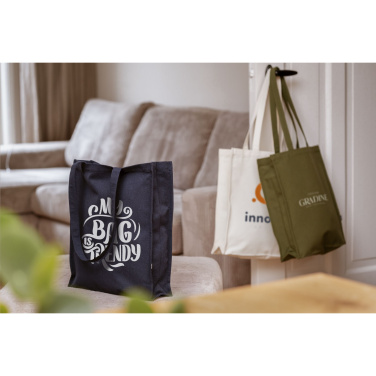 Logo trade promotional gifts image of: Solid Bag Colour GRS Recycled Canvas (340 g/m²)