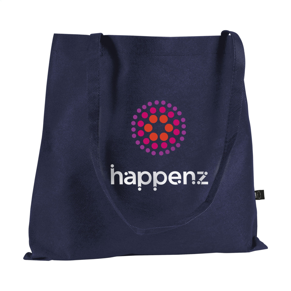 Logo trade promotional giveaways picture of: Shopper GRS RPET (80 g/m²) shopping bag
