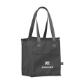 Lennon Recycled PU Cooler Bag, black