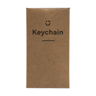 Logotrade promotional product picture of: LeatherKey keyring
