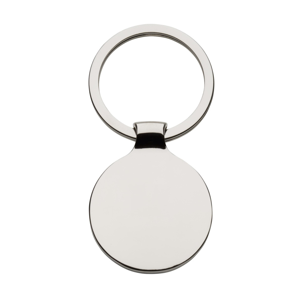 Logotrade promotional item image of: KeyTag Circle keyring