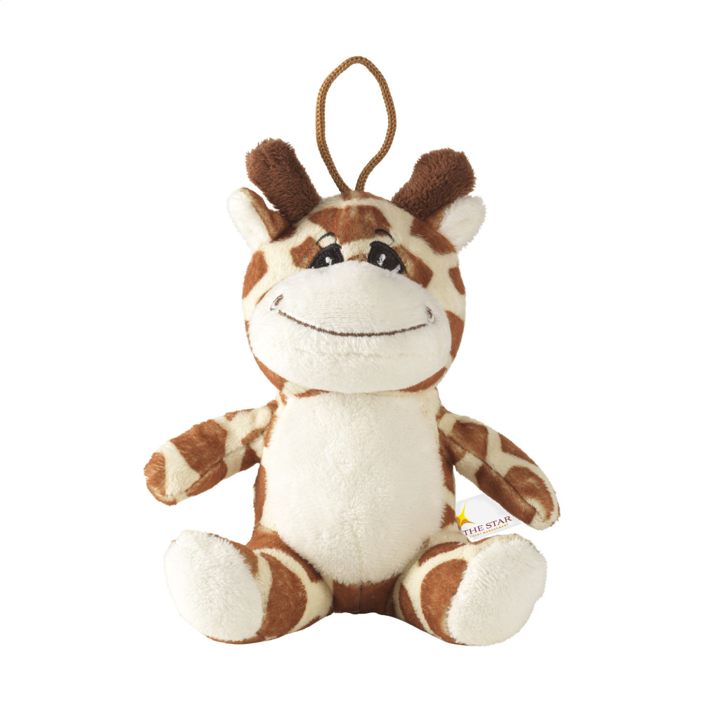 Logotrade promotional giveaway image of: Animal Friend Giraffe cuddle toy