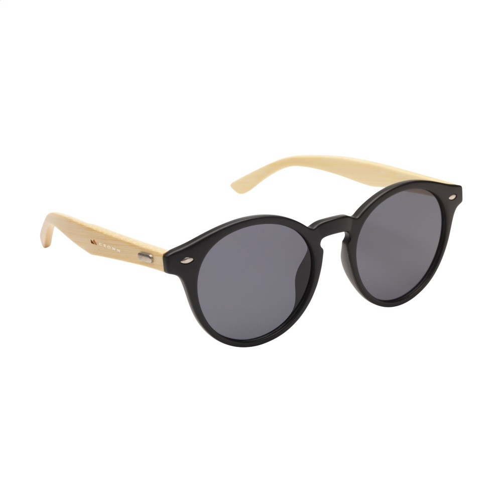 Logo trade promotional gifts picture of: Laguna Bamboo sunglasses