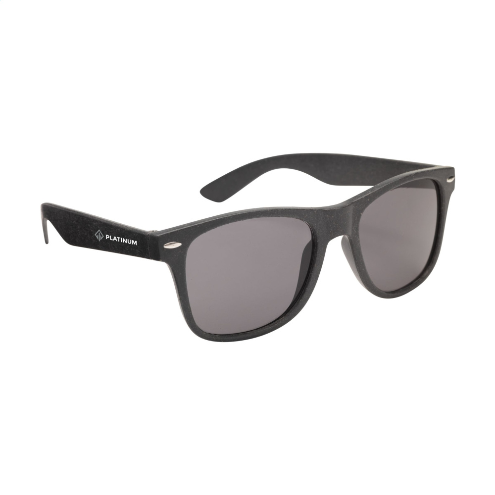 Logo trade business gift photo of: Malibu Eco Wheatstraw sunglasses