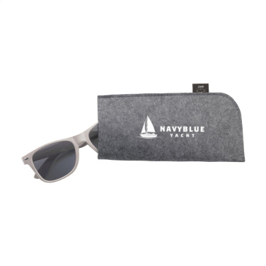 Logo trade promotional product photo of: Feltro GRS RPET Pouch for glasses