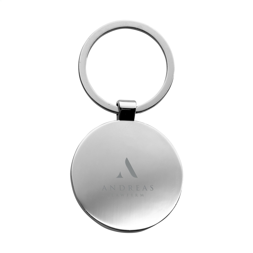 Logotrade advertising products photo of: Bamboo Key Circle keyring