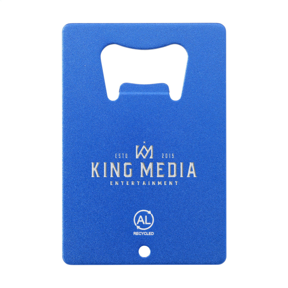 Logotrade advertising products photo of: Carta Opener Recycled Alu bottle opener