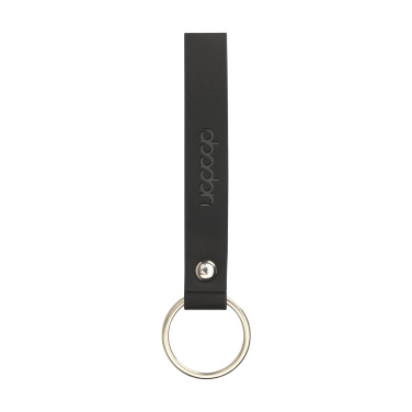 Logo trade promotional merchandise photo of: Vegan Pineapple Leather Keyring