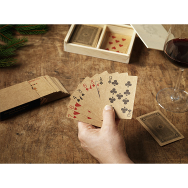 Logo trade promotional merchandise photo of: Recycled Playing Cards Double X-Mas