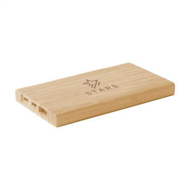 Logotrade corporate gift picture of: Bamboo 4000 Powerbank external charger