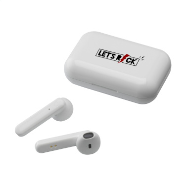 Logotrade promotional item image of: Sensi TWS Wireless Earbuds in Charging Case