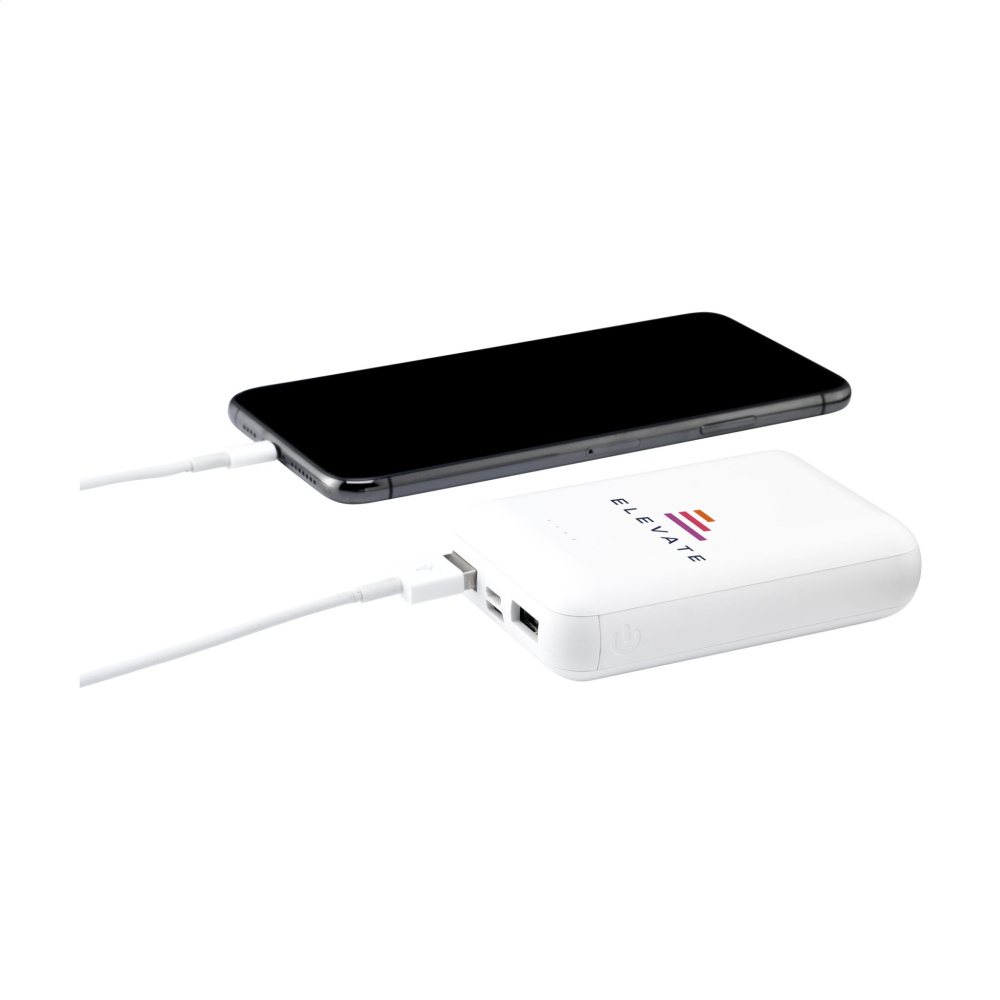 Logo trade business gifts image of: PocketPower 10000 Wireless Powerbank wireless charger