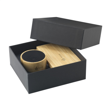 Logotrade promotional product picture of: PowerBox Bamboo gift set