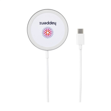 Logotrade promotional merchandise picture of: Force MagSafe 10W Recycled Wireless Charger