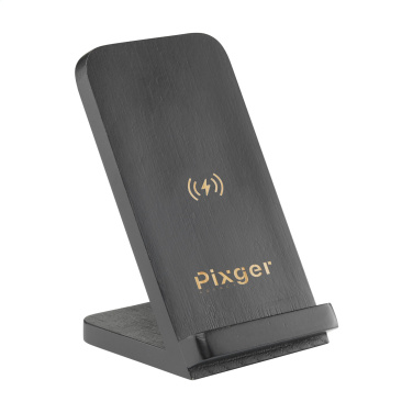 Logo trade promotional gifts picture of: Baloo Wireless Charger Stand 15W