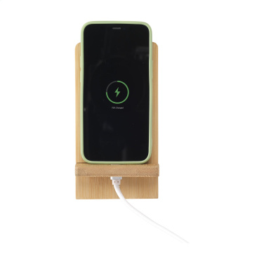 Logotrade promotional gifts photo of: Miyo Bamboo Phone Stand