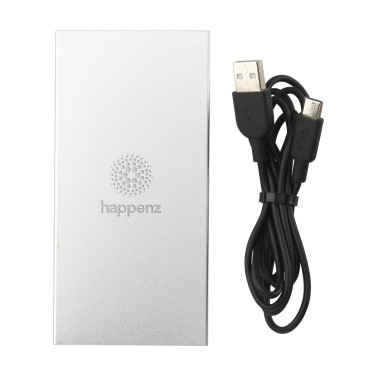 Logotrade promotional products photo of: Tecco GRS Recycled Alu Powerbank 5000 external charger