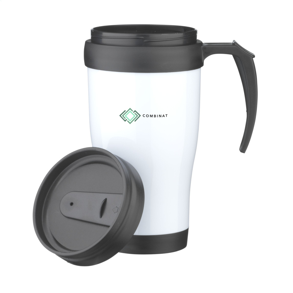 Logo trade promotional gift photo of: ThermoDrink 400 ml thermo cup