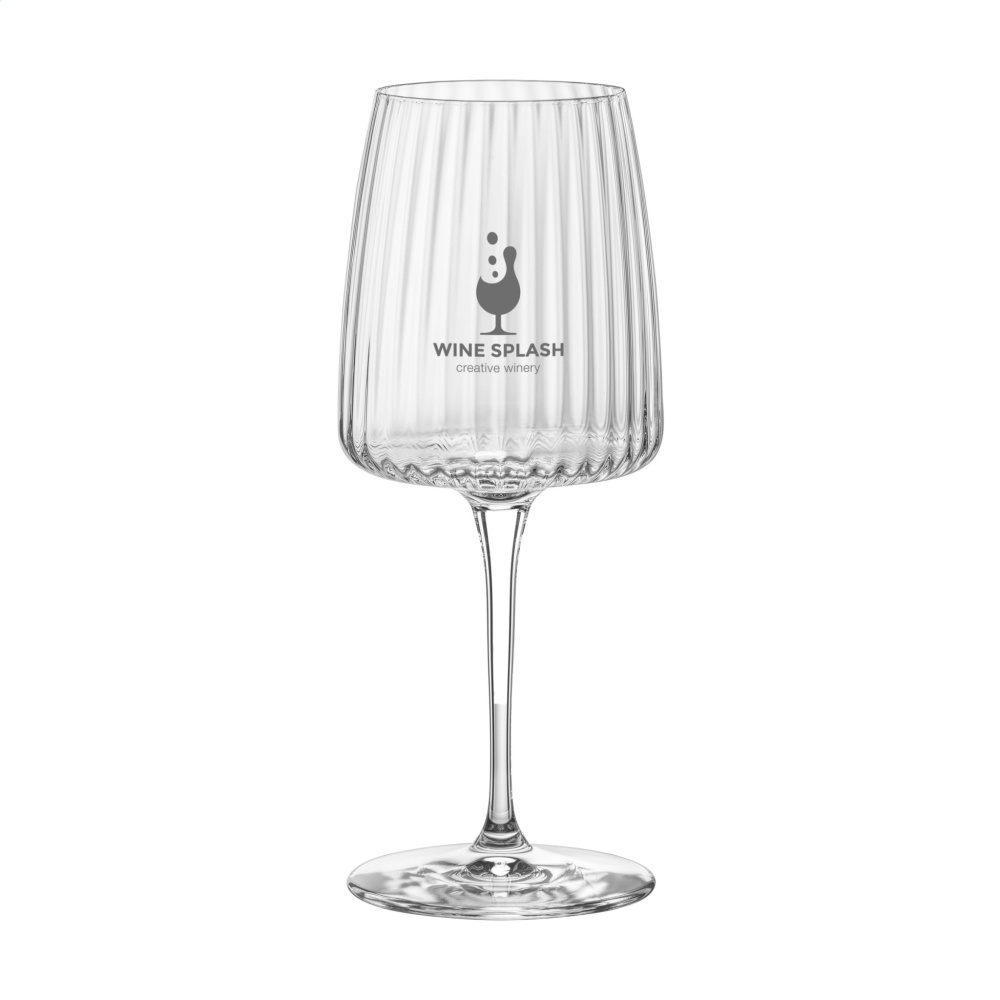 Logo trade promotional merchandise photo of: Ribbio Wine Glass 370 ml