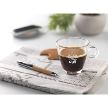 Logotrade promotional products photo of: Lugano Coffee Glass 230 ml